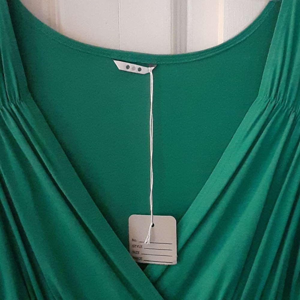 Three dots green dress - Picture 2 of 7